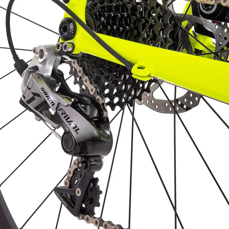 Kinesis Tripster AT Gravel Disc Frameset Seeon Yellow-5