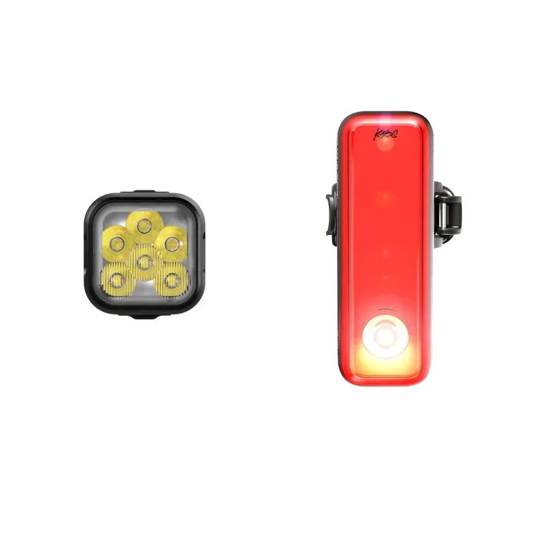 Knog Blinder 1400 and Blinder R-150 Front/Rear Bike Light Set in Black-3