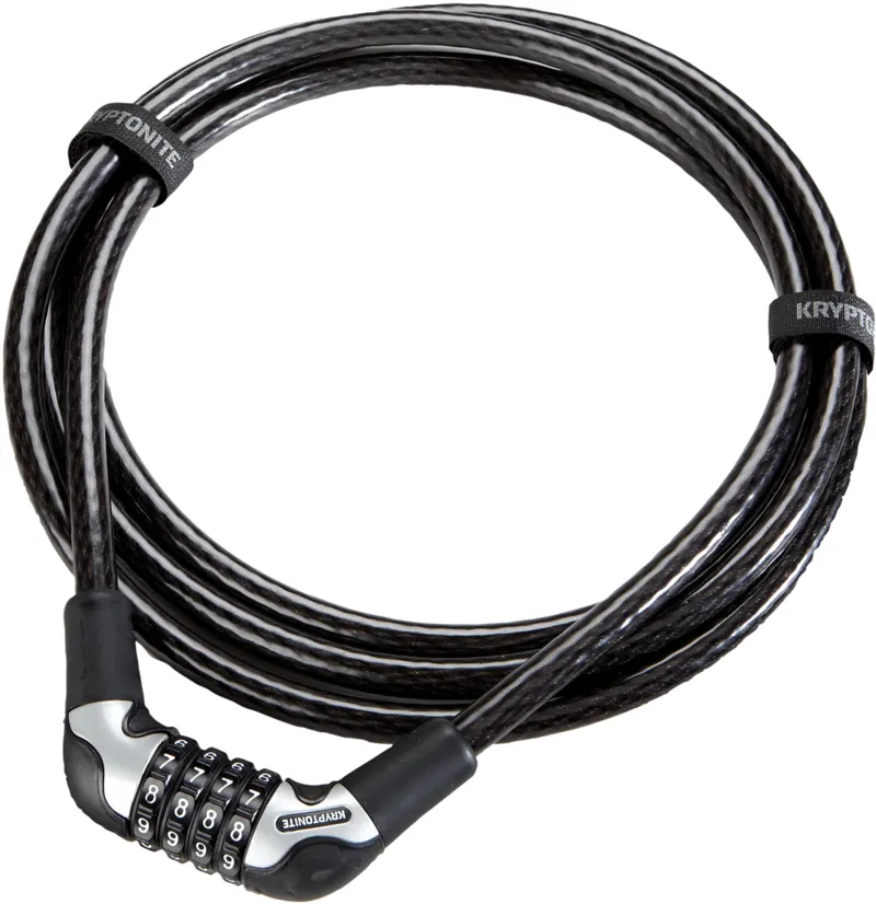 Kryptonite Kryptoflex 1230 Resettable Combo cable with FlexFrame