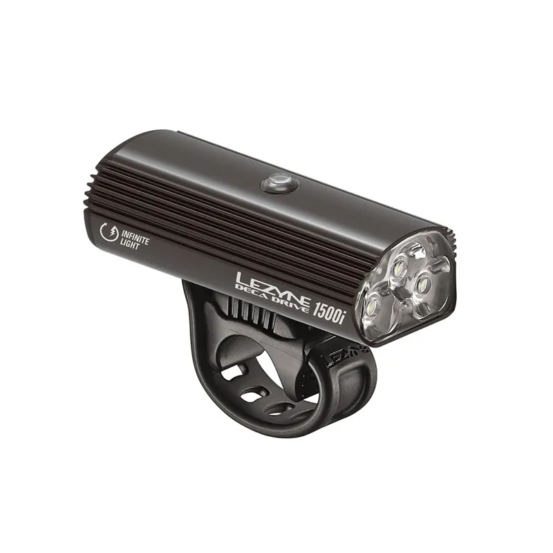 Lezyne Deca Drive 1500i Loaded Front Light with Inifite Power Pack-1