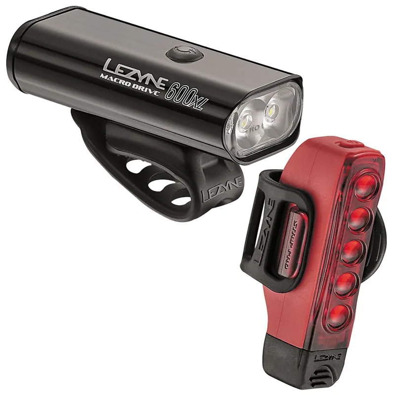 Lezyne Macro Drive 600XL/Strip PRO Pair-1