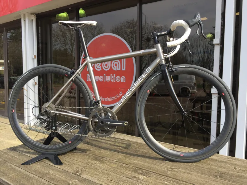 Litespeed T5 Chorus Edco Titanium Road Bike Medium-1