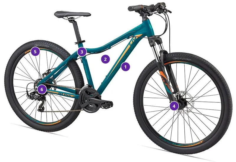 Liv bliss mountain sales bike