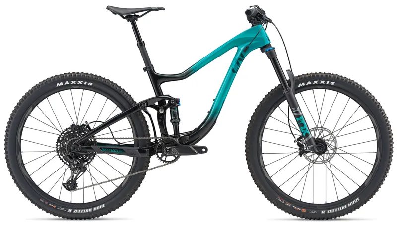 Liv Intrigue Advanced 2 2019 Womens Full Suspension Mountain Bike Blue