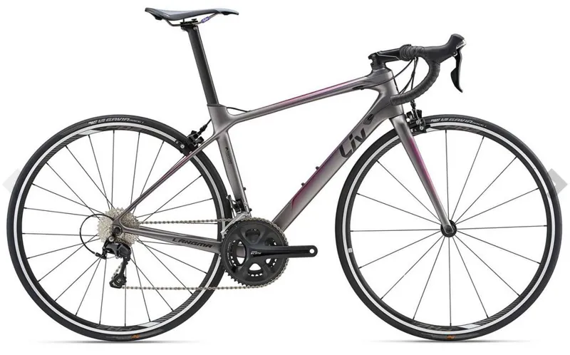 Liv Langma Advanced 2 Dark Silver 2018 Ladies Road Bike