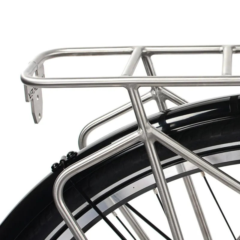 titanium pannier rack