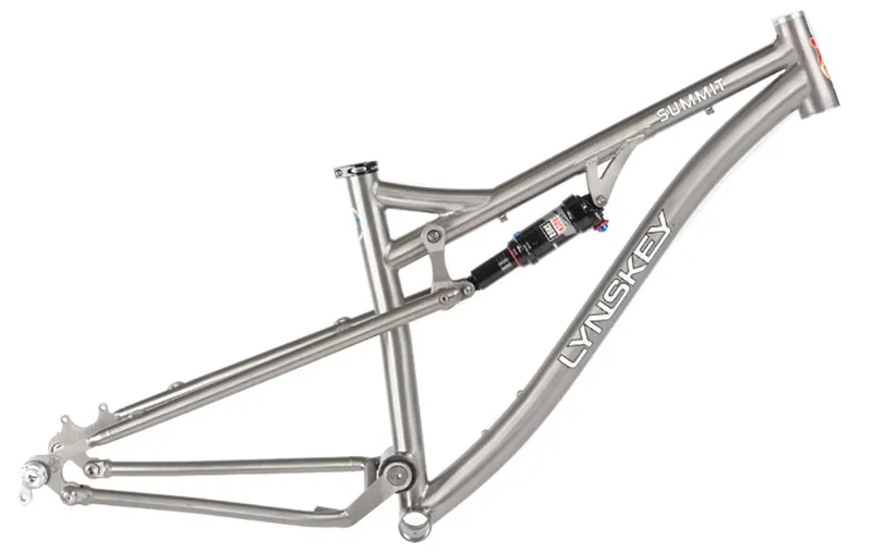 Lynskey Summit 27.5 FS 165 2016 Titanium Frame inc 50 OFF FORKS