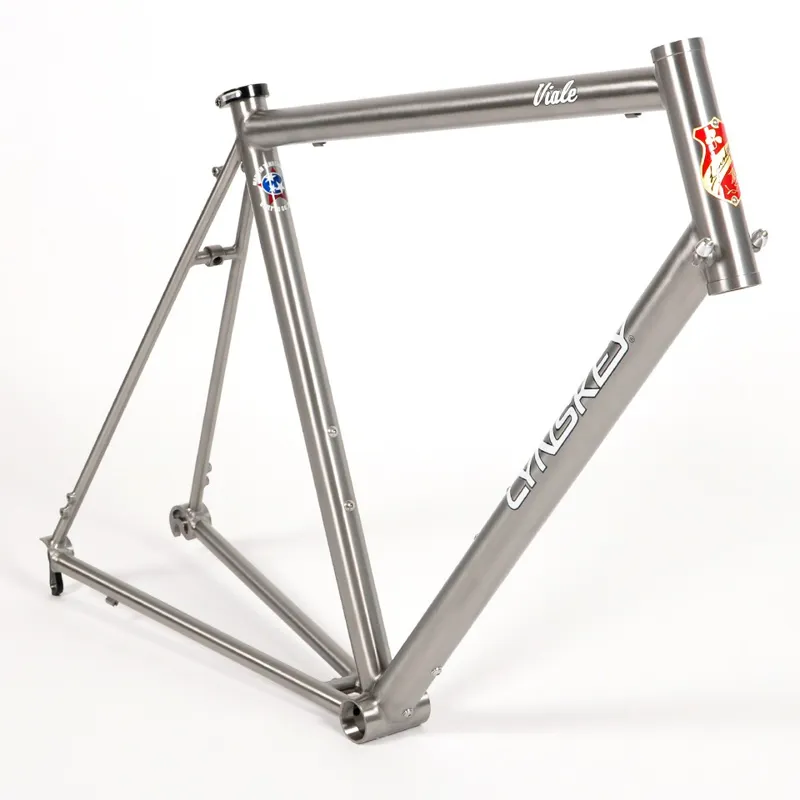 Lynskey Viale Commuter Touring Road Titanium Frame Silver Series-1
