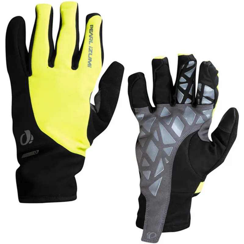 Pearl Izumi Select Softshell Mens Gloves in Yellow