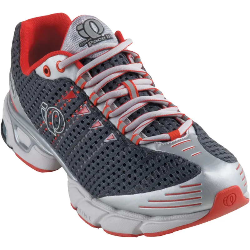 Pearl Izumi Mens Syncro Pace III, grey / red Running Shoes