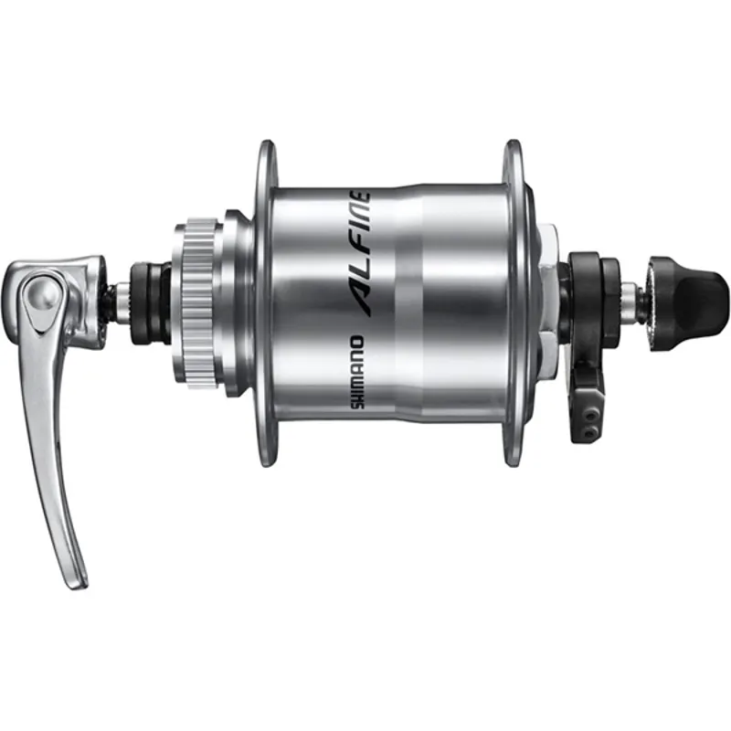 Shimano DH-S701 Alfine 6v 1.5w Q/R dynamo front Centre-Lock 32h Silver-2