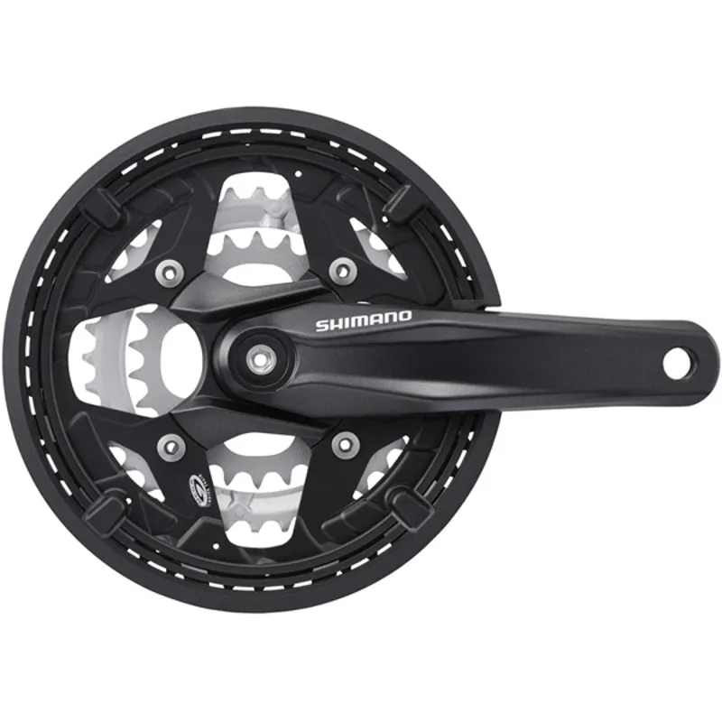Shimano FC-M430 Alivio chainset Octalink - 44 / 32 / 22T black