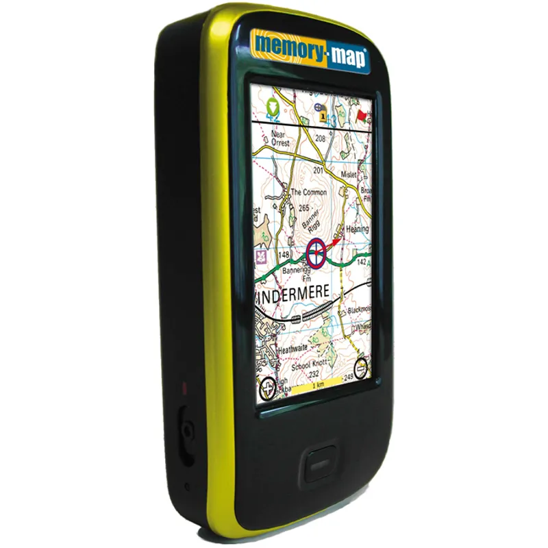 Memory Map Adventurer 2800 mapping handheld GPS unit GB 150,000