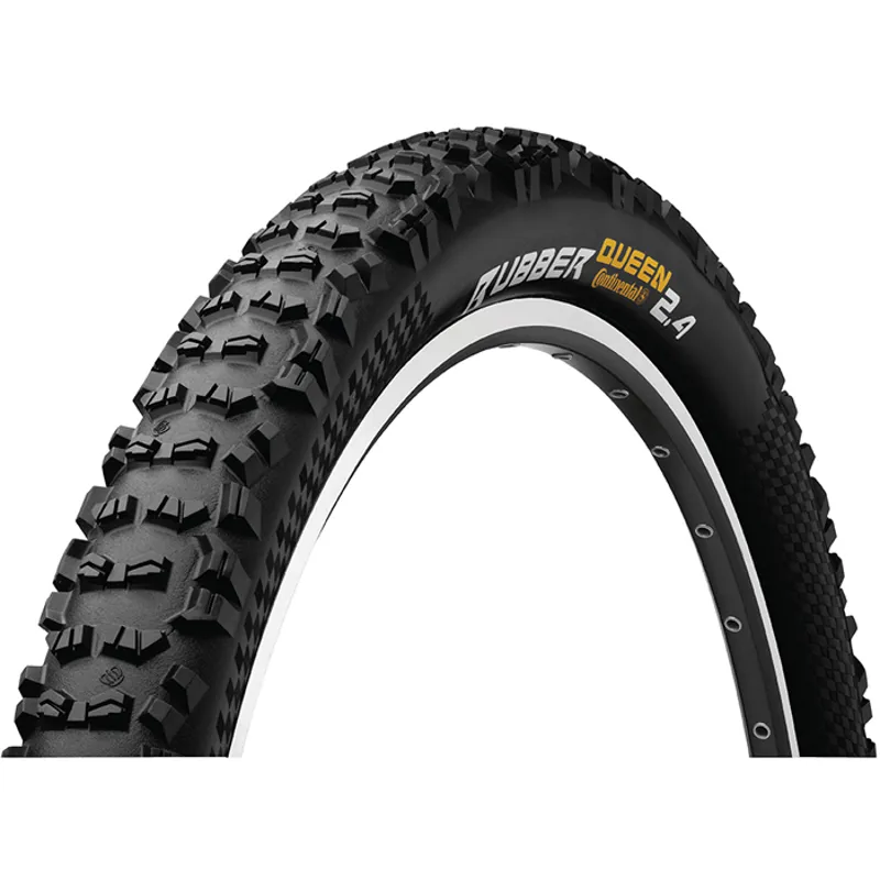Continental Rubber Queen 26 x 2.4 inch black folding tyre