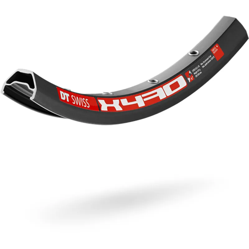 DT Swiss X 470 MTB sleeve-jointed 29er disc rim 32 hole Presta-drilled black