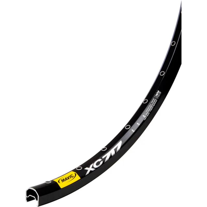 Mavic XC717 rim, black anodised