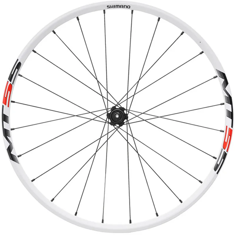 Shimano WH-MT55 Centre-Lock disc-specific wheel, white