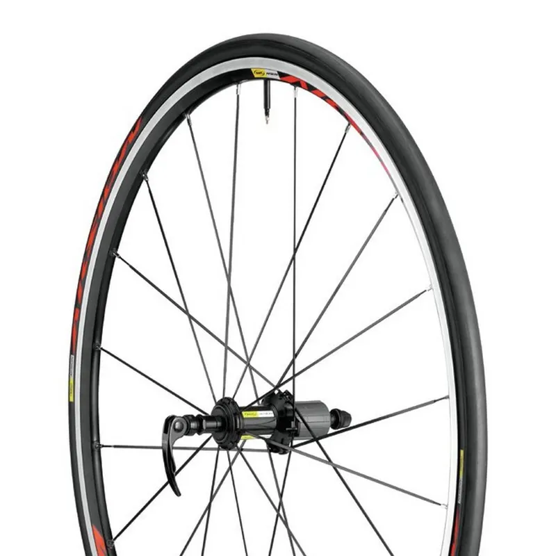 Mavic Aksium S 23 Red 014 Rear Road Wheel