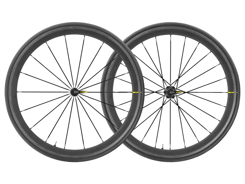 Mavic Cosmic Pro Carbon SL UST 19 700c Road Wheels Pair Black