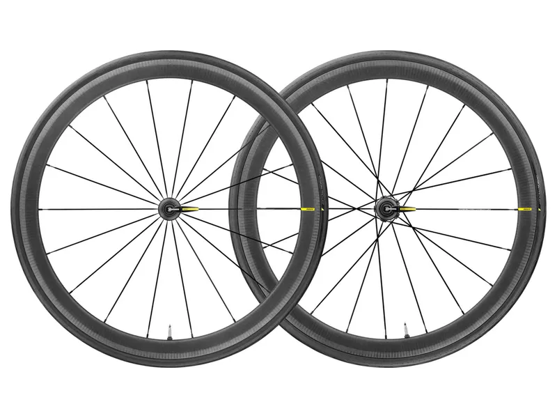 Mavic Cosmic Pro Carbon UST 700c Road Wheels Pair Black