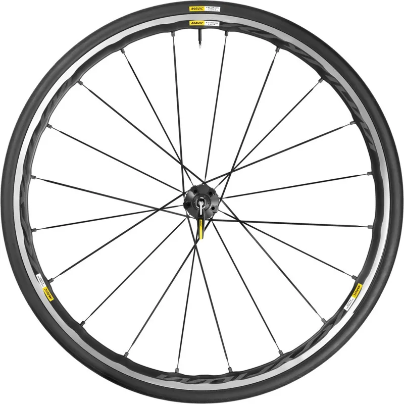 Mavic Ksyrium Elite Black 2016 700c Front Road Wheel