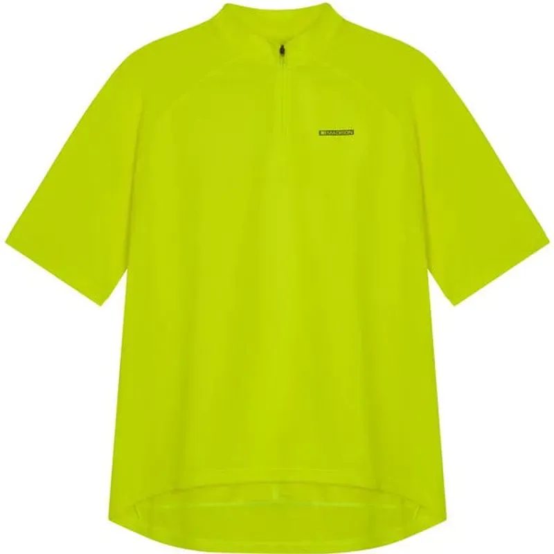 Madison Freewheel Jersey Hi-Viz Yellow