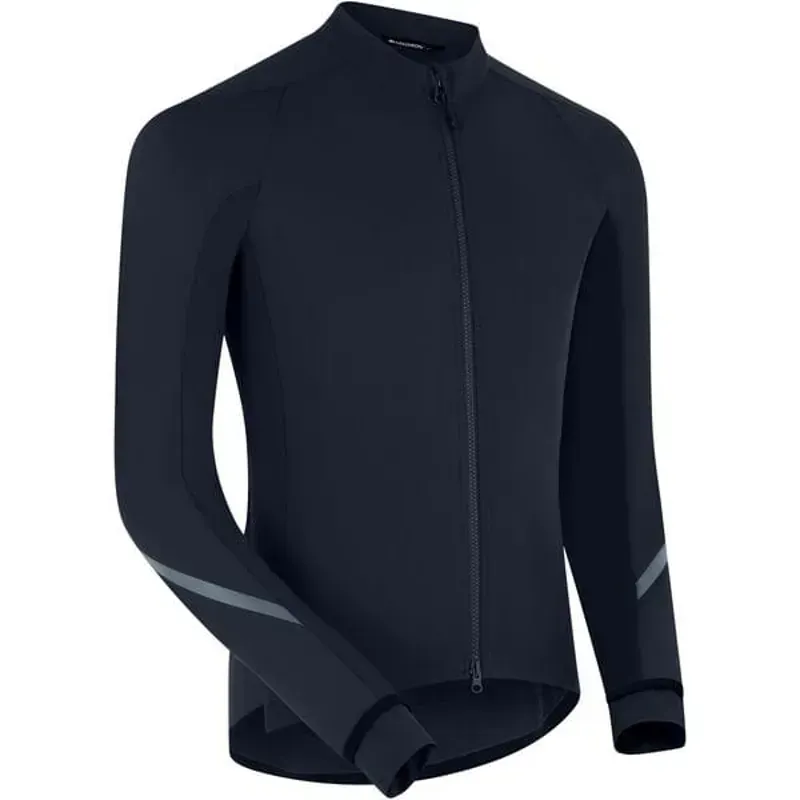 Madison DTE Thermal Long Sleeve Jersey Black-1