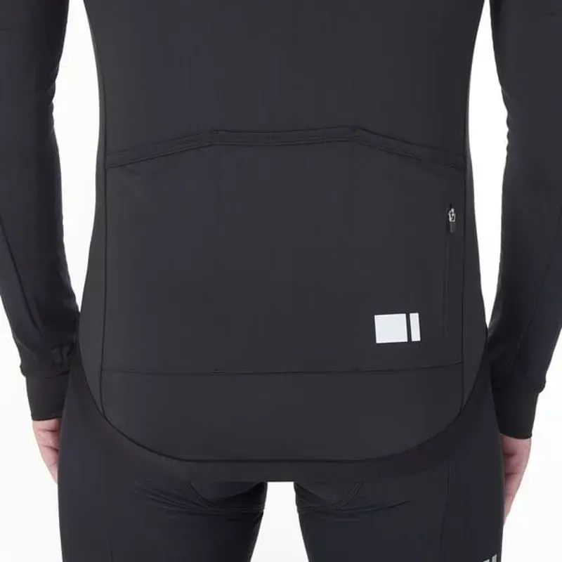 Madison DTE Thermal Long Sleeve Jersey Black-2