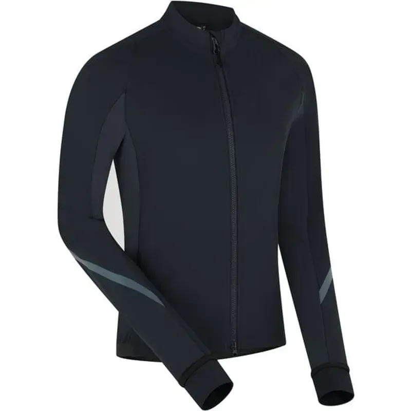 Madison DTE Women's Thermal Long Sleeve Jersey Black-1