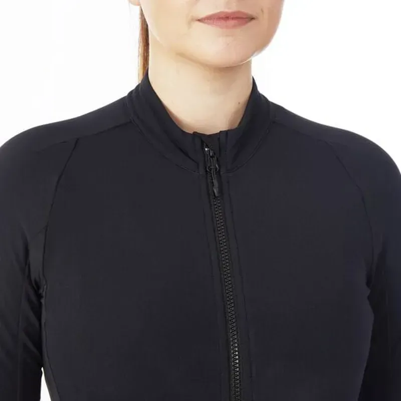 Madison DTE Women's Thermal Long Sleeve Jersey Black-2