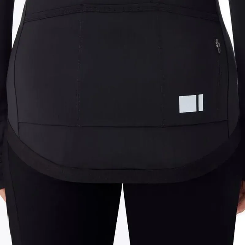 Madison DTE Women's Thermal Long Sleeve Jersey Black-4