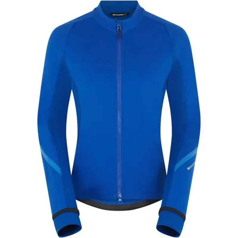 Madison DTE Women's Thermal Long Sleeve Jersey Ultramarine Blue
