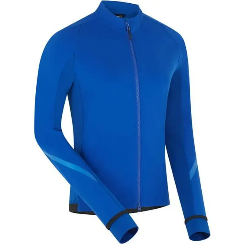 Madison DTE Women's Thermal Long Sleeve Jersey Ultramarine Blue-1