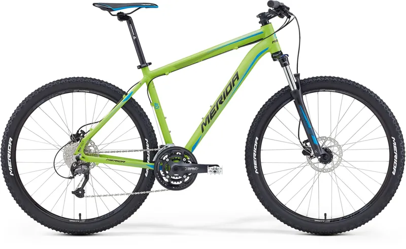 Merida Big Seven 40d 27 5 Inch 2016 Mountain Bike Green Blue