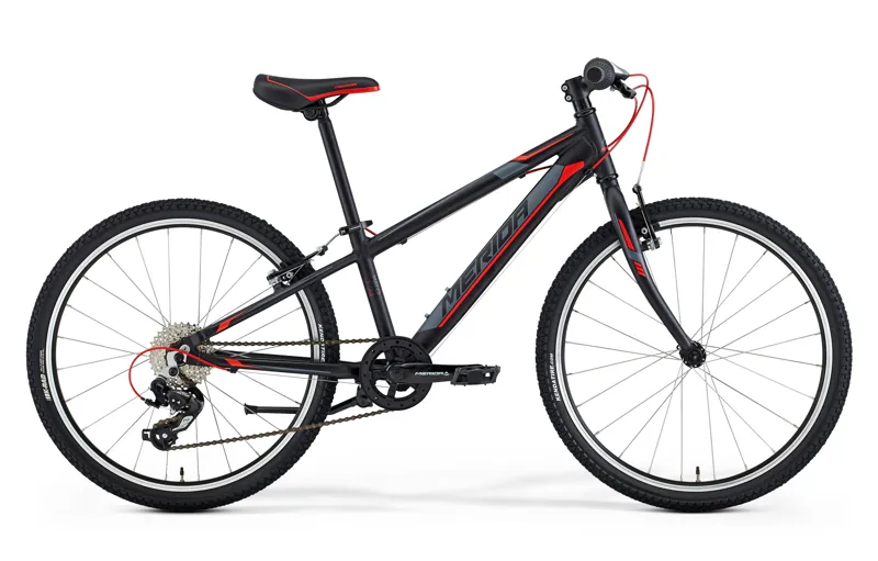 Merida Matts Junior 624 Race Black Red 2016 Kids Mountain Bike