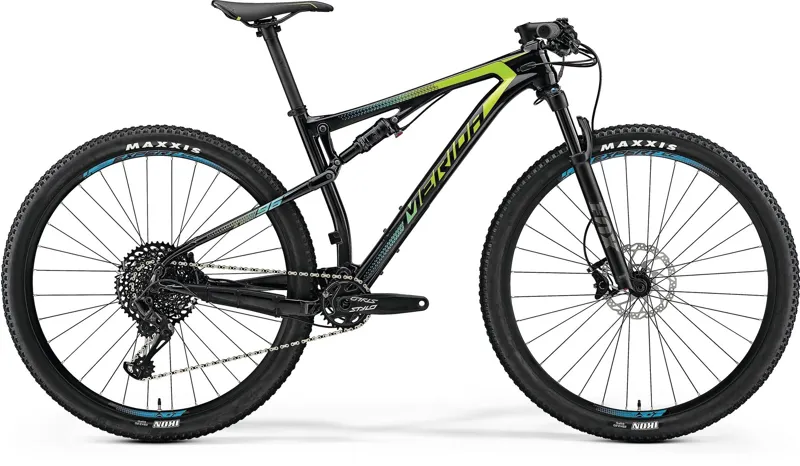 Merida Ninety-Six 9.6000 Black Green Blue 2018 29er Mountain Bike