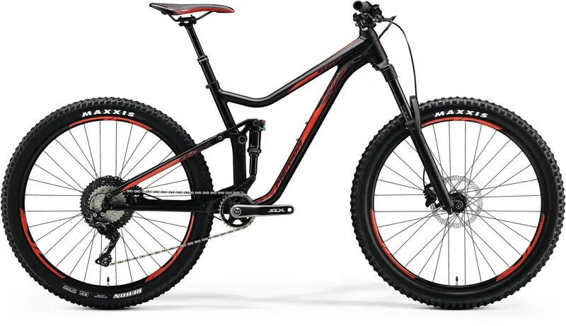 Merida One-Forty 700 Black / Red 2018 Mountain Bike