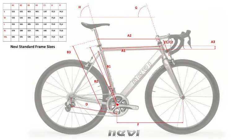 Nevi Stelvio Titanium Road Frame-3