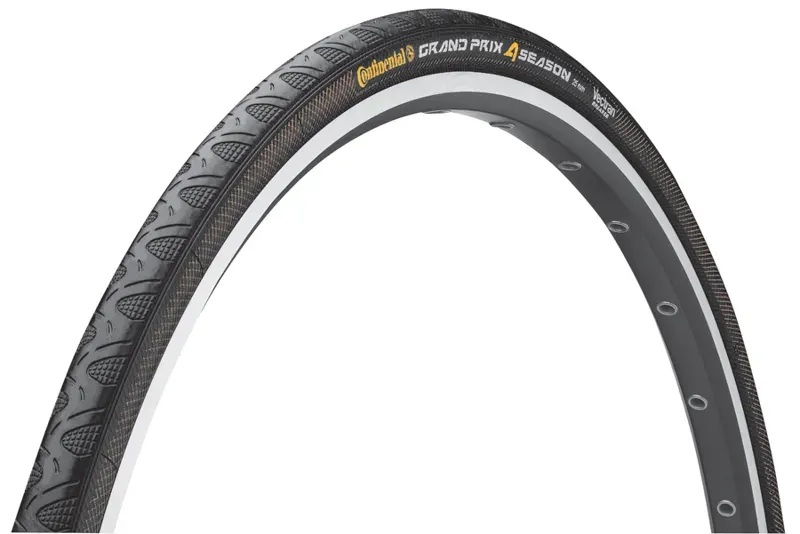Continental Grand Prix 4 Season Folding Tyre BLACK 700 x 32