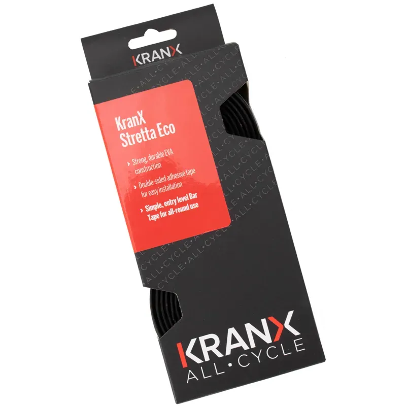 KranX Stretta Eco EVA Handlebar Tape Black