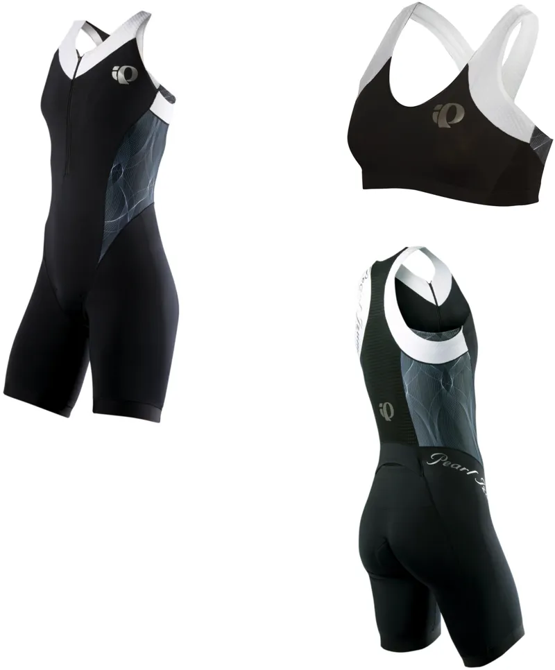 Pearl Izumi Womens ELITE INRCOOL Tri suit, black spyro