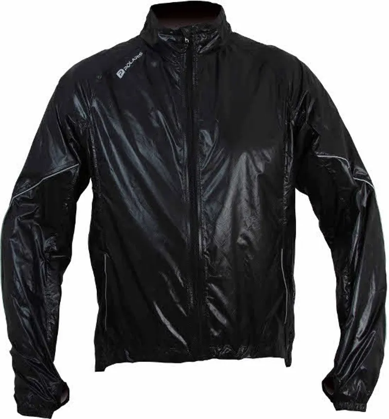 BLACK POLARIS SHIELD WINDPROOF CYCLING JACKET VARIOUS SIZES AVAILABLE 
