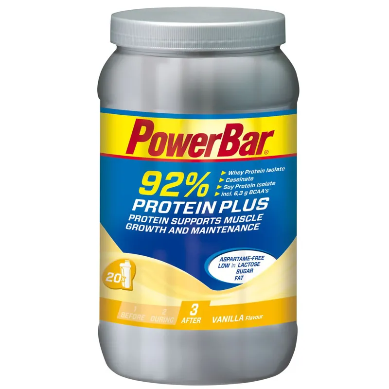 Powerbar Protein Plus 92 Percent, 600g x 1 Jar - Vanilla