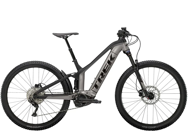Trek Powerfly FS 4 625w Electric Mountain Bike in Silver