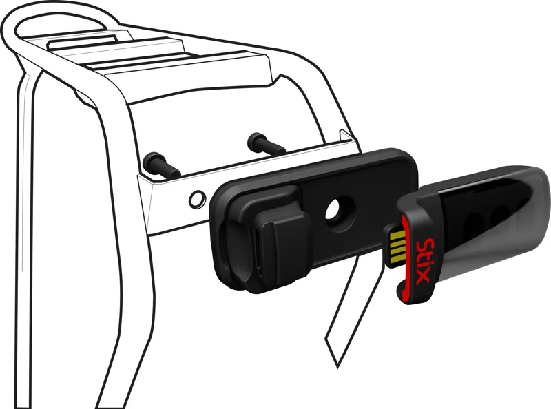 Specialized Stix Reflector Mount in Black