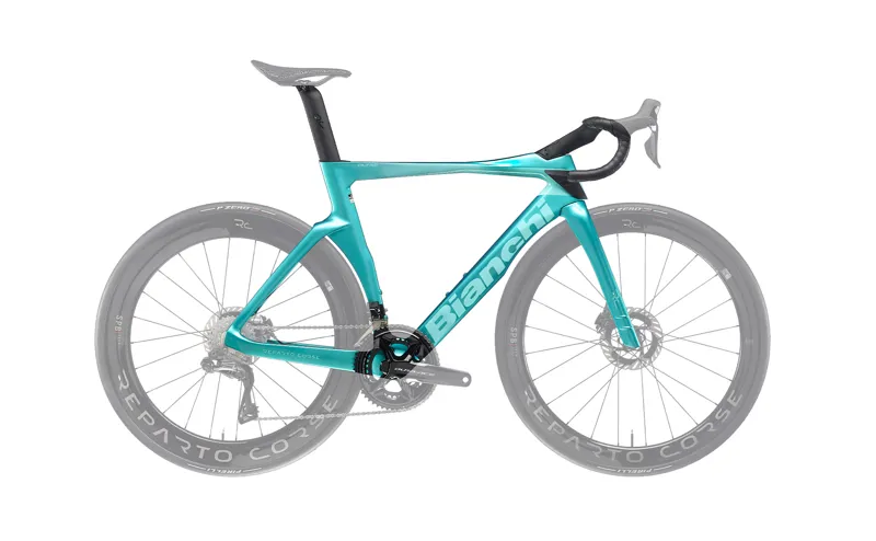Bianchi Oltre RC Frameset Metallic Celeste