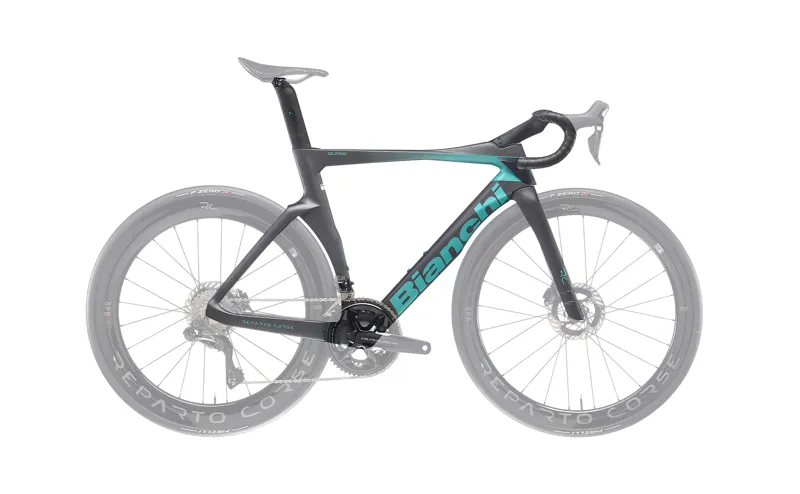 Bianchi Oltre RC Frameset Silver