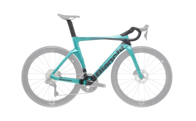 Bianchi Oltre Pro Frameset Metallic Celeste