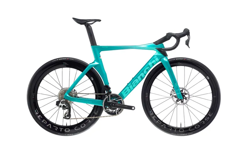 Bianchi Oltre RC Red AXS Metallic Celeste