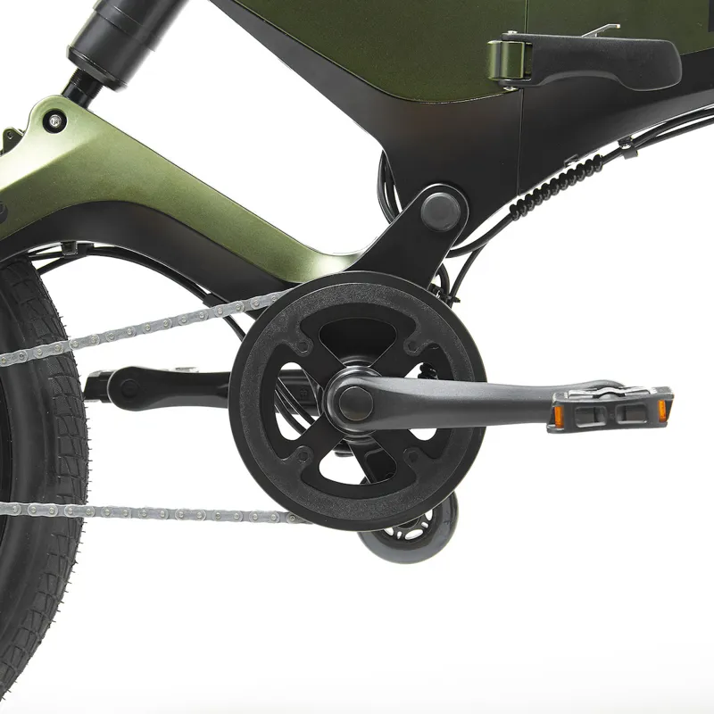 MiRiDER 20 Compact Folding eBike Aurora Green-2